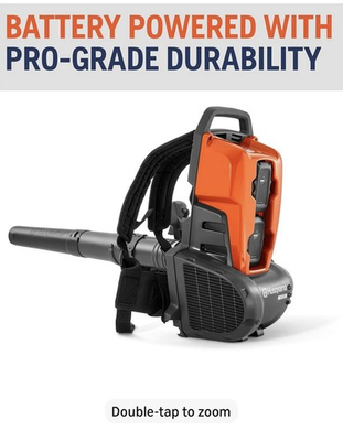 #ad Husqvarna 340IBT Backpack Leaf Blower 967681201 Orange $199.99