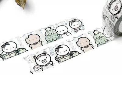 NEU The Coffee Monsterz Co TCMC Cozy Christmas 2.0 Washi Tape Rolle