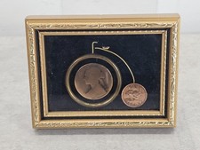 Collectible Framed Penny farthing Coin 1945-1946