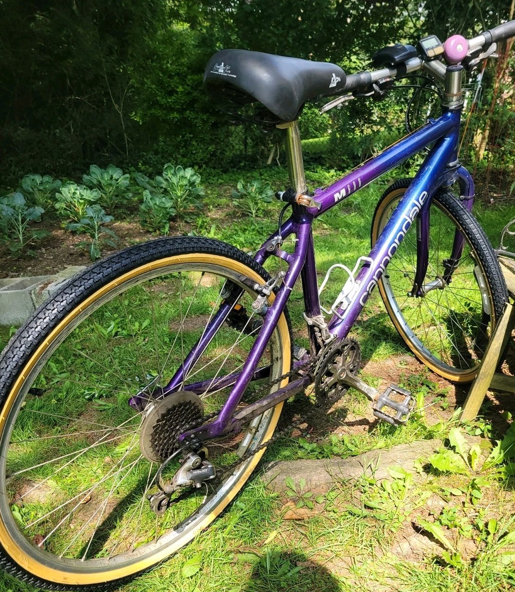 Cannondale OUNTAIN M600 クロスバイク vintage M600 Cannondale Purple blue color scheme | eBay