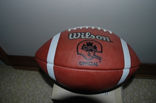 CFL Wilson official vintage 2002 game football