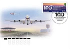 First Day Cover FDC 100 Years of Russian Civil Aviation Aircraft 2023
