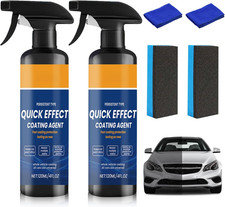 2PCS Advanced Car Quick-Acting Coating Agent Spray, Car Coatingspray, Car Scratc
