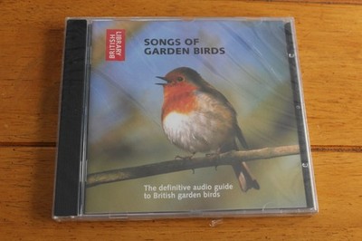 Songs Of Garden Birds CD British Library Birdsong Nature Sound Guide UK Sealed