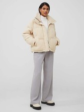 French Connection Womens Faux Shearling Coat ...