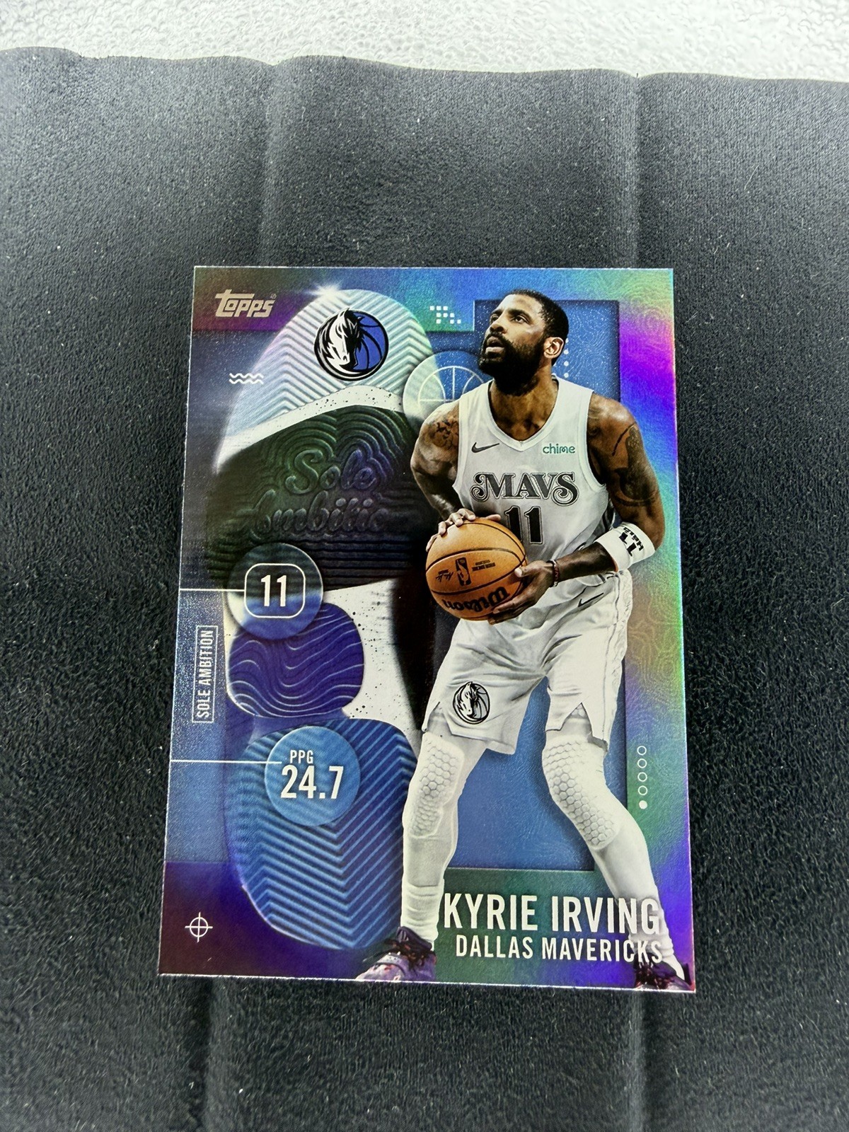 2025-26 Topps NBA Sole Ambition SA-10 Kyrie Irving SSP Case Hit Mavericks