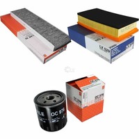 Mahle / Knecht Innenraumfilter LAK 70 Luftfilter LX 529 ÖLfilter OC 976
