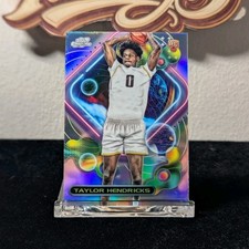 Topps Cosmic Chrome 2023-24 Taylor Hendricks #159 Refractor Rookie Utah Jazz NBA