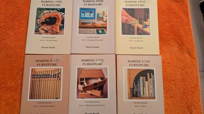 David Smith, MAKING FINE FURNITURE: A Sensible Approach, PB, 6 Book Set, 2003