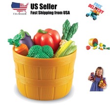 New Sprouts Bushel of Veggies - 10 Pieces, Ages 18 , Play Food for Toddlers,...