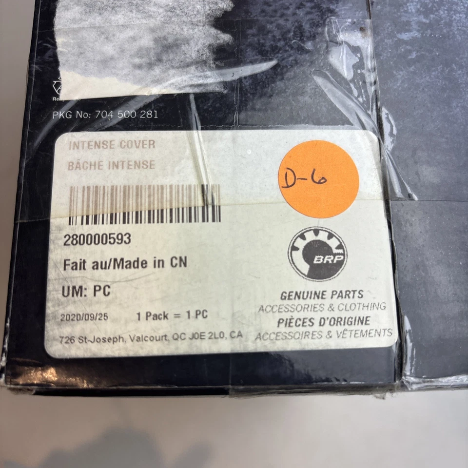 Ski-Doo New OEM Rap-Clip Intense Trailerable Cover REV-XM REV-XS w/ 1+1 Seat 2up - Image 2 of 4