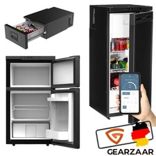 Kompressor Kühlbox 20L-90L Zwei Kammern Gefrierbox Auto Camping Kühlschrank APP