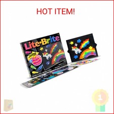 Lite Brite Classic, Favorite Retro Toy - Create Art with Light, STEM, Educationa