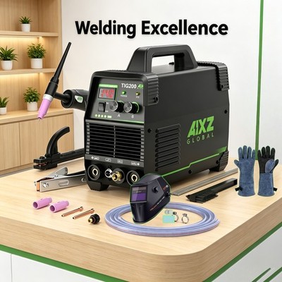 AIXZ 200A HF Ignition TIG Welder 2IN1 MMA ARC Inverter Welding Machine Post Gas