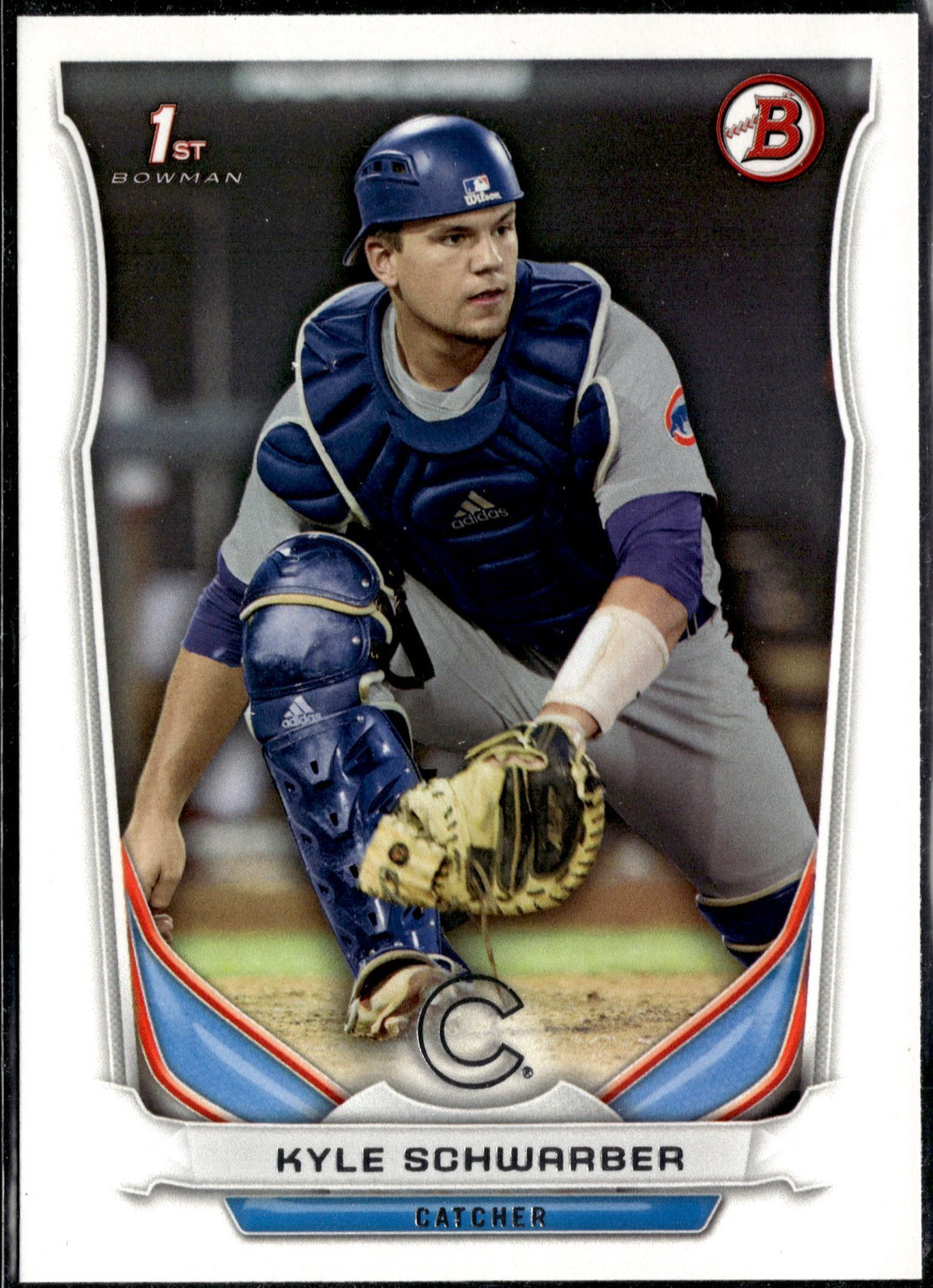 2014 Bowman Draft Prospects KYLE SCHWARBER  1ST BOWMAN BASE RC #DP2 MINT