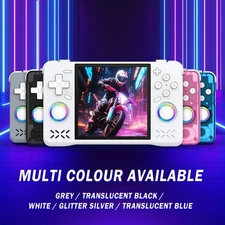  New Upgraded XF40H Retro Handheld Game Console, 128GB Mini Video Game