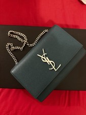 Authentic YSL Saint Laurent Kate Cross Body Chain Bag