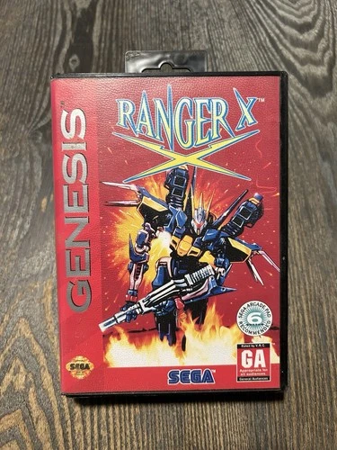 Sega Genesis Ranger x 1993 Complete in Box with Manual