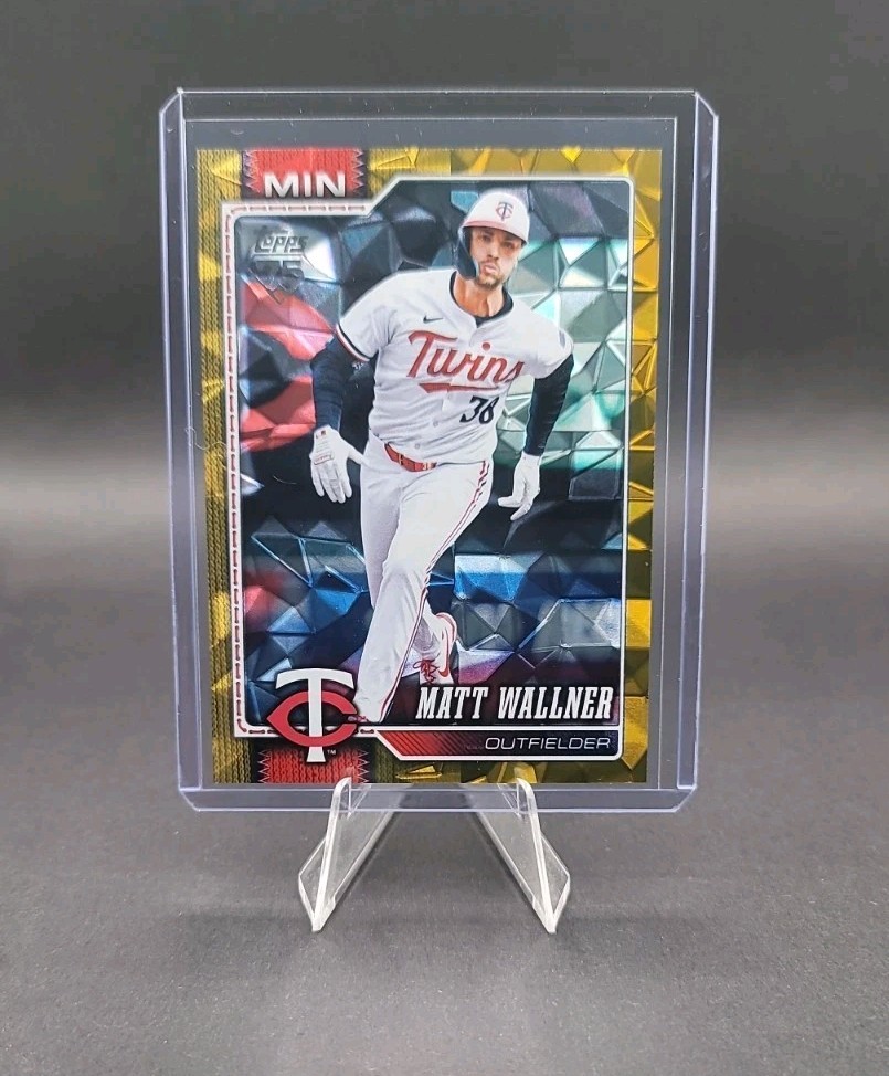2026 Topps Series 2 Gold Diamante Foil 41/50 Matt Wallner #426 Minnesota Twins