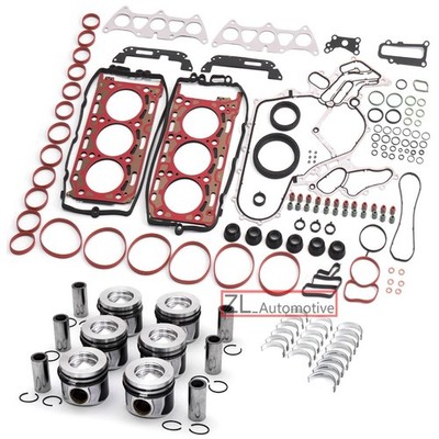 Motor Kolben Reparatursätz Kit Für Audi A6 A7 C7 Q7 4M 3,0 TDI CTC CRT EA897 EVO