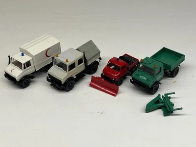 Modell Konvolut  " Unimog 4  " Herpa/Wiking ect.  gebraucht/Bastelschrott 0586 - Bild 1 von 4