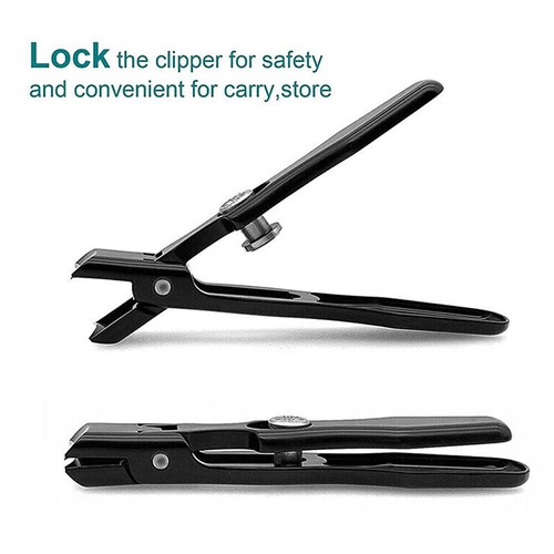 Ultra Sharp Nail Clippers Steel Wide Jaw Opening Anti Splash Portable Trimmer - Picture 15 of 23