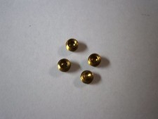 FOUR SOLID BRASS GRUB SCREWS for Crosman 2240 1322 etc. Breech, Bbl Band, Brake