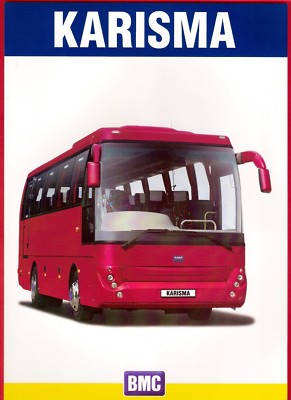 Bus Manufacturer Specification Sheet - BMC Karisma - 35 seat Cummins Coach: 2007