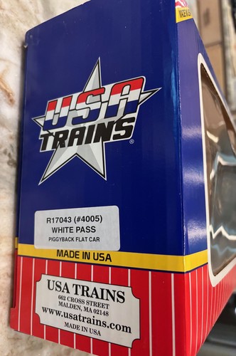USATRAINS piggyback car EMPTY BOXES - several available various road names - Picture 2 of 3