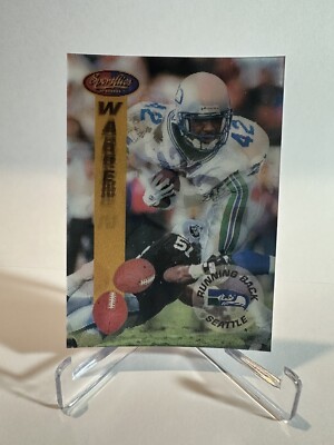 1994 Sportflics Football Card #9 Chris Warren Holographic Seattle Seahawks  | eBay