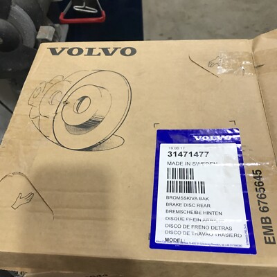 Genuine FITS - 2018-22  XC40,EX40 OEM Rear Disc Brake Rotor for Volvo 32300123