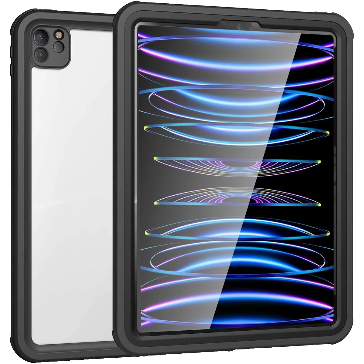 Black Rigid Plastic Tablet & eReader Cases, Covers & Keyboard Folios