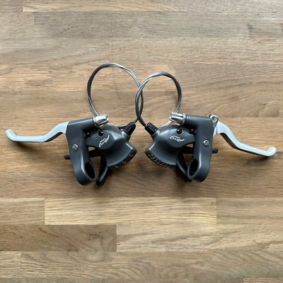 Shimano Alivio ST MC12 3x7 Speed Shifter / Brake Lever Set - NOS