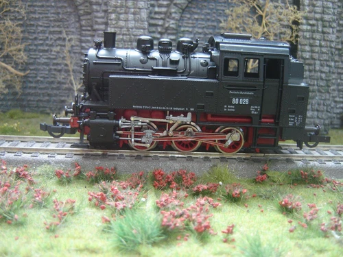 Roco HO 04114A Dampflok BR80 028 DB  "Gebraucht"(353)