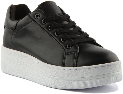 GUESS Ederla Hi – Sneaker Donna In Tela – Chiusura Stringata – Suola In Gomma - 3