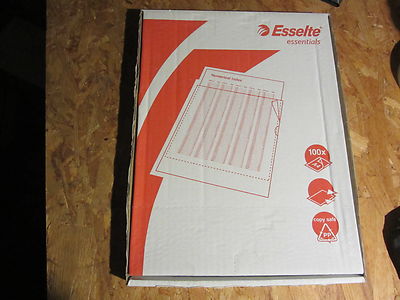 Esselte essentials Sichthülle farblos NEU Din A 4