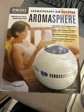 New Homedics Body Basics AromaSphere Aromatherapy Air Diffuser Aroma Sphere