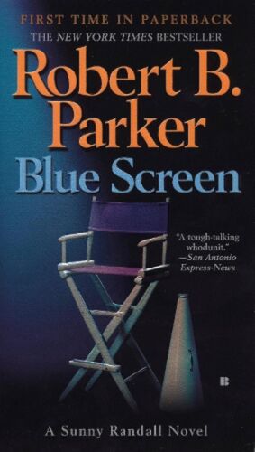 Libro de bolsillo de pantalla azul de Robert B. Parker (inglés) - Imagen 1 de 1