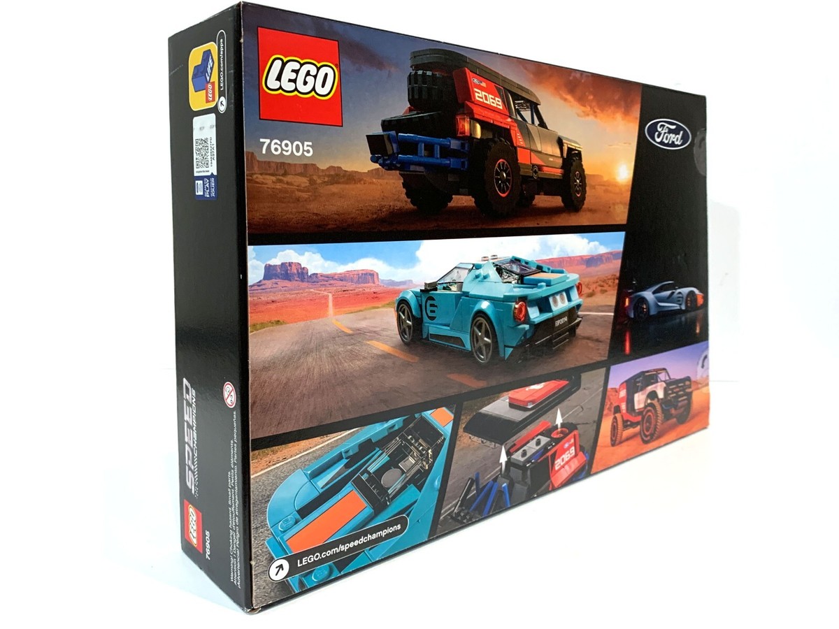 LEGO SPEED CHAMPIONS 76905 FORD GT HERITAGE EDITION & BRONCO
