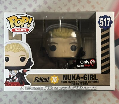 レア品　新品　Fallout Funko ヌカガール　ヌカコーラ Funko Pop! Nuka-Girl #517 - Fallout 76 GameStop Exclusive New