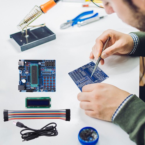 51/AVR Microcontroller Development Board STC89C52 DIY Learning Board Kit - Picture 3 of 11