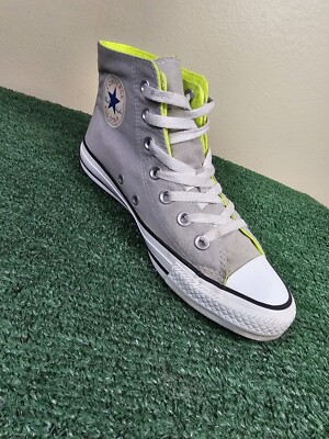 Light gray converse high tops cheap
