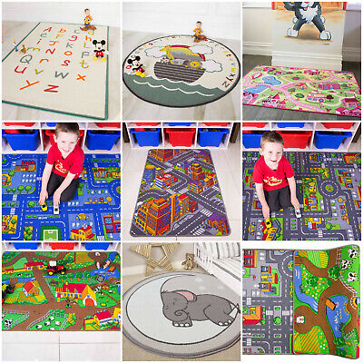 Tapis de jeu pour enfant Disney Cars gris circuit de route - 17