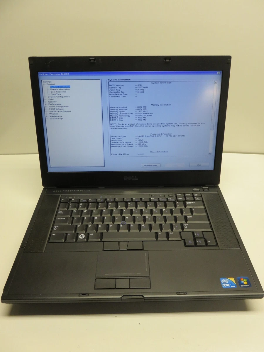 Dell Precision M4500 PC Laptops & Netbooks for Sale | Shop New