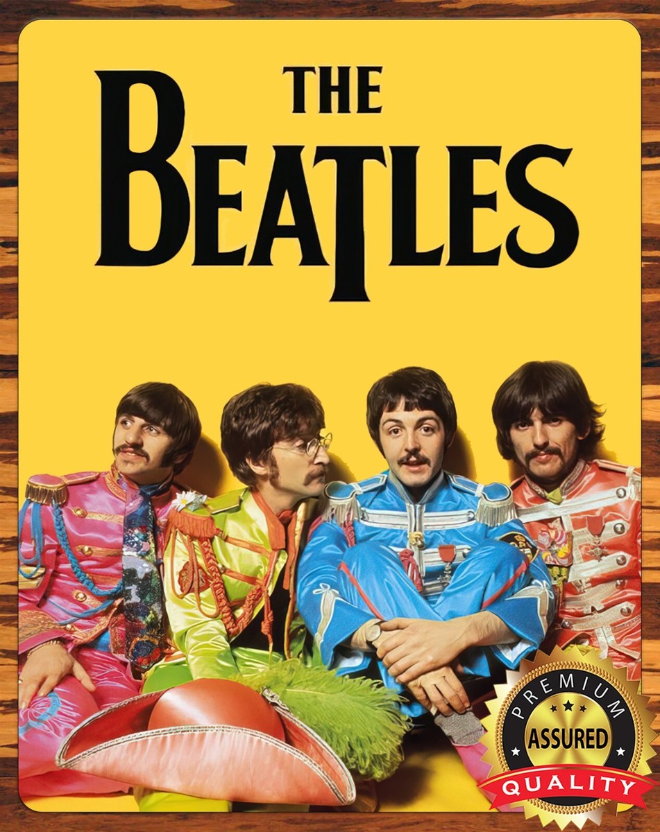 Beatles Poster ❺ The Beatles - Vintage - Metal Sign 11 x 14 | eBay
