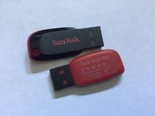 Lot of 2pcs 8gb Sandisk Flashdrive USB 2 for STandard PC,and Android slots