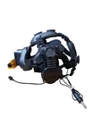 Helmet Inner Liner W/ ROCKWELL COLLINS TACTICAL RAIL HEADPHONES & BOOM MIC