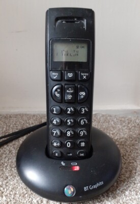 BT Graphite 1100 ... Cordless Phone Additional Handset ,No Battery ...