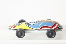 Blechspielzeug: Rennauto Nr 6  Fahrer Fuchs, ca 9 cm (109956)