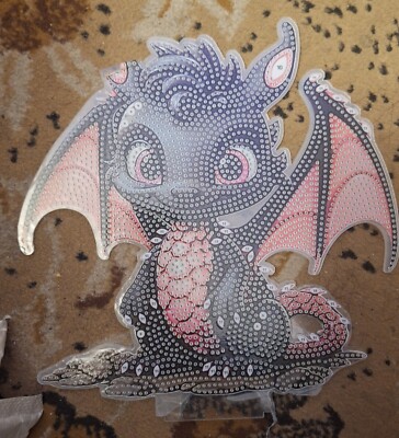 Diamond Painting Drache B-Ware da ein Ohr fehlt - NEU  